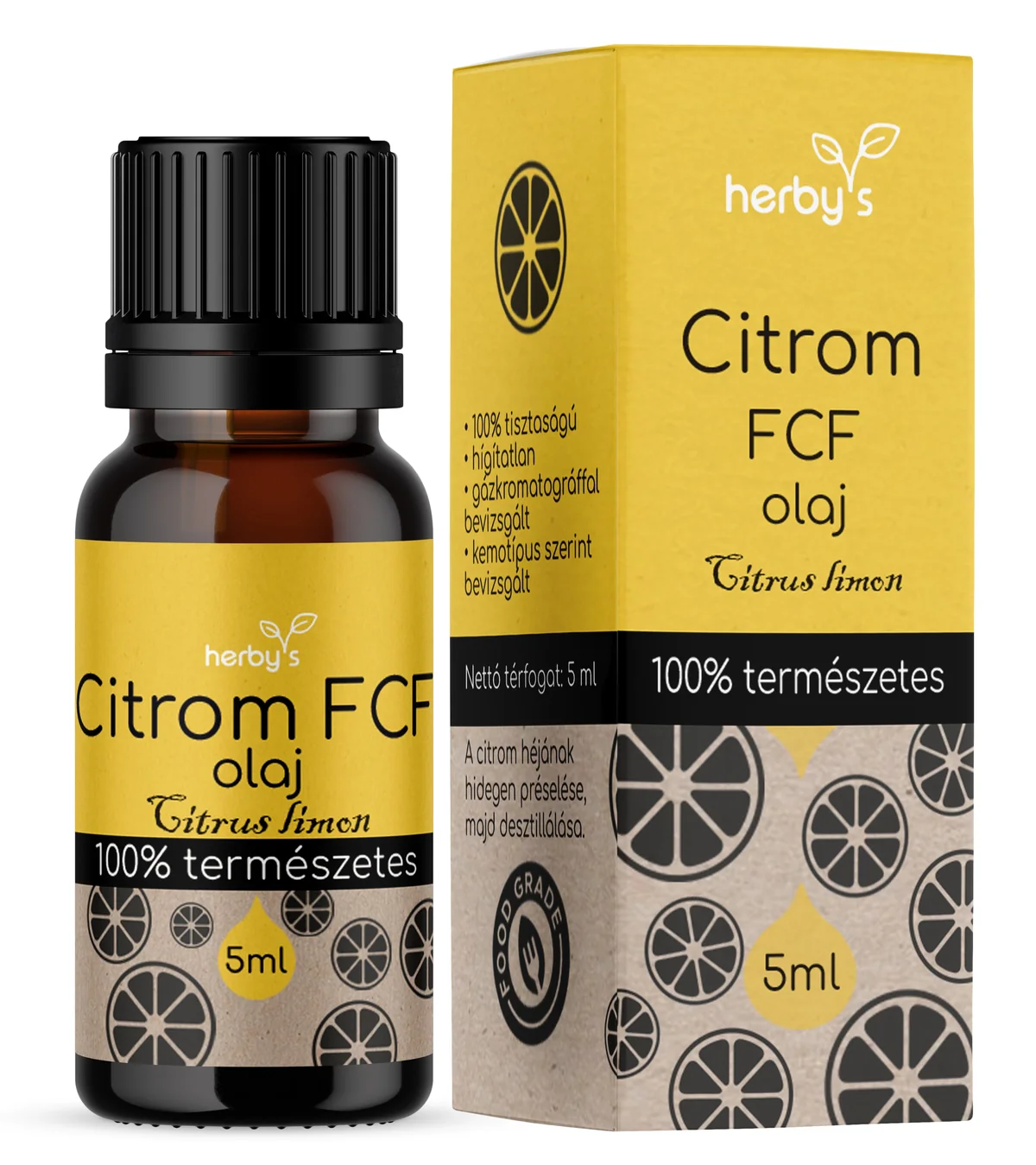 Herby's citrom illóolaj, 5 ml