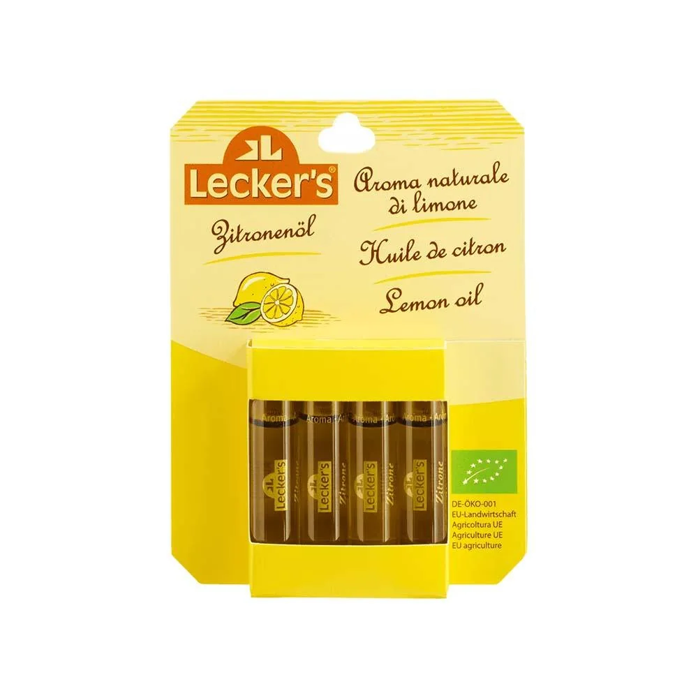 Lecker's citrom illóolaj, 2 ml (bio)
