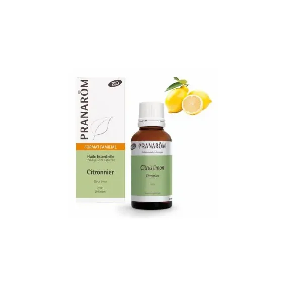 Pranarôm citrom illóolaj, 30 ml (bio)